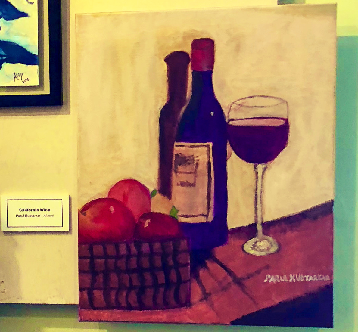 California wine country painting
